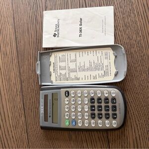 Texas Instruments TI-36X Solar in Gray and Black